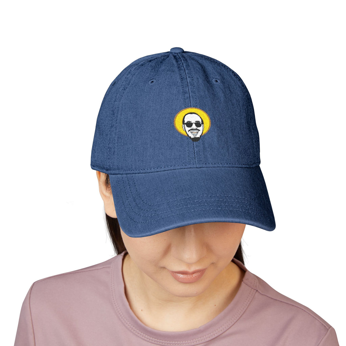 B RO Denim Dad Cap