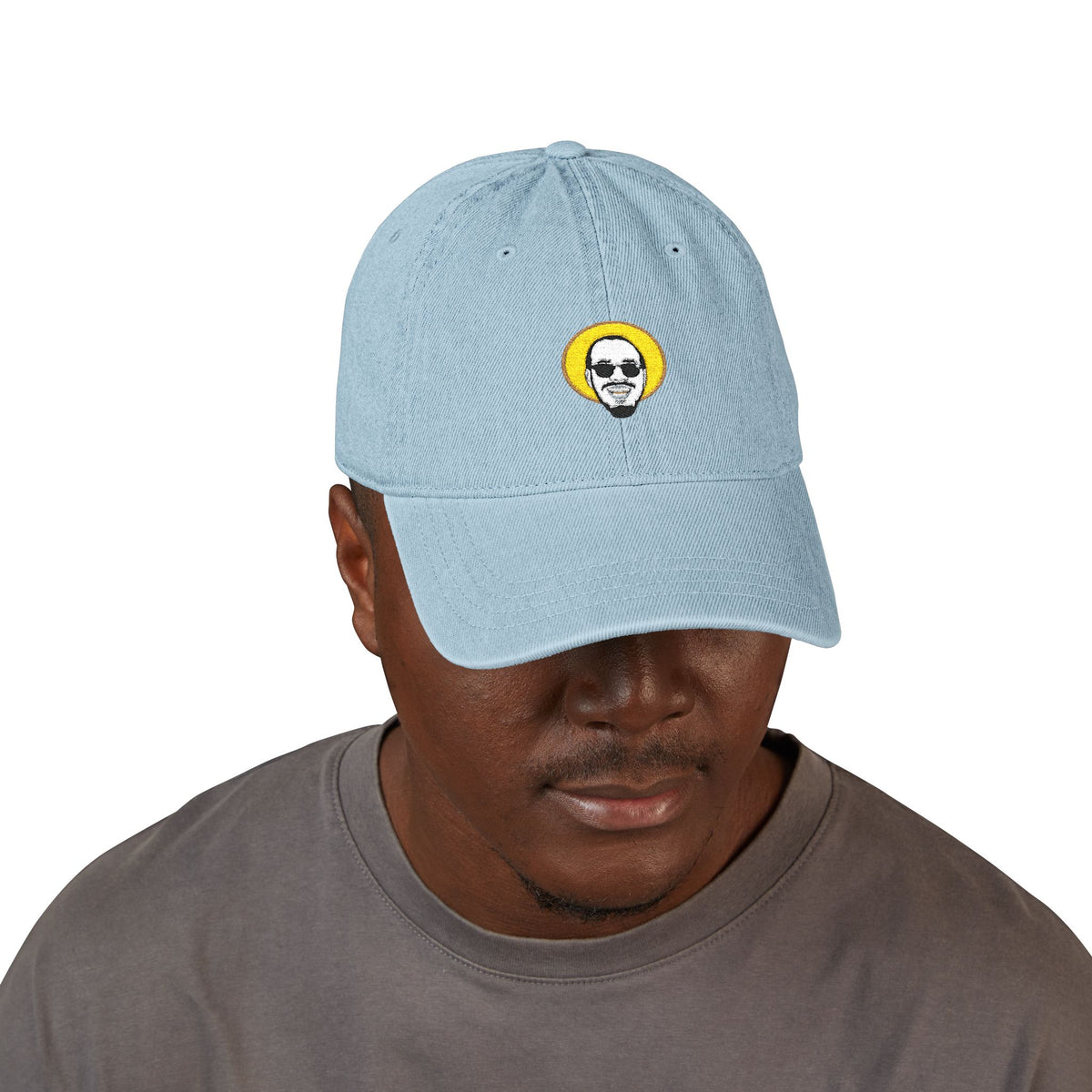 B RO Denim Dad Cap