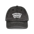 Support Indie Artists Vintage Embroidered Cap