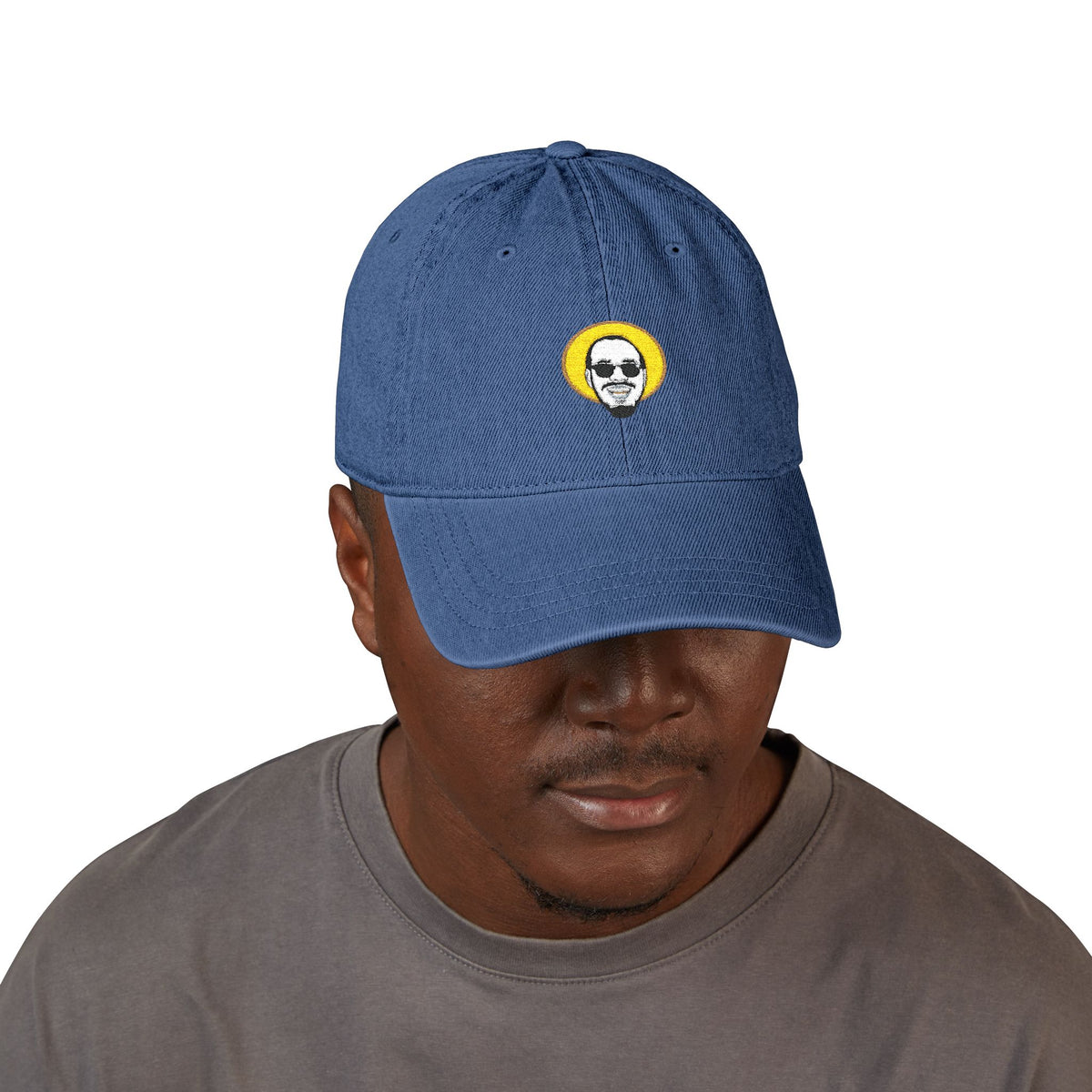 B RO Denim Dad Cap