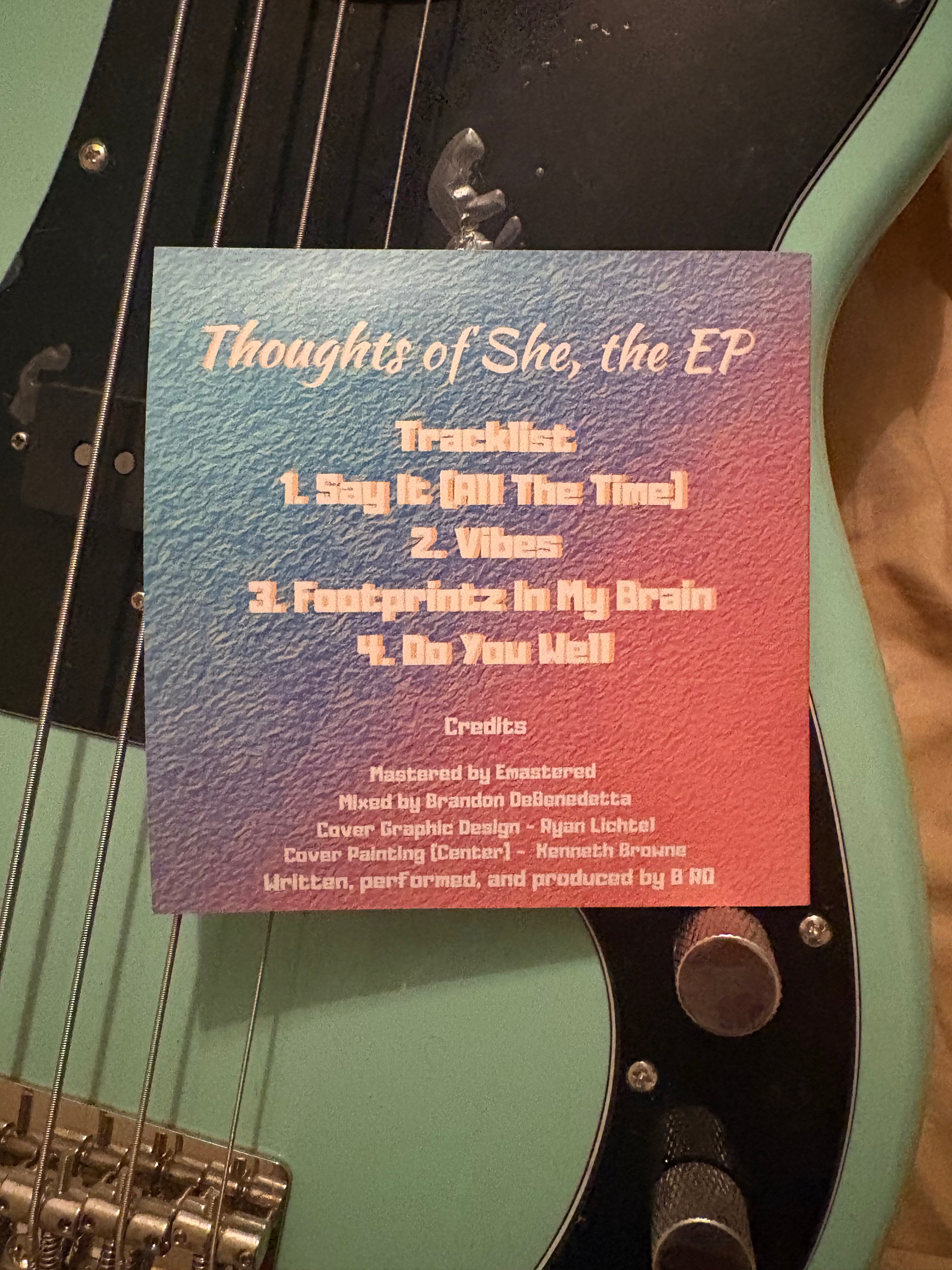 Thoughts of She, the EP - CD